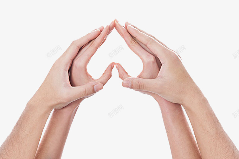 两双手组成的心形png免抠素材_新图网 https://ixintu.com 两双手 双手 呵护 心图案 心形