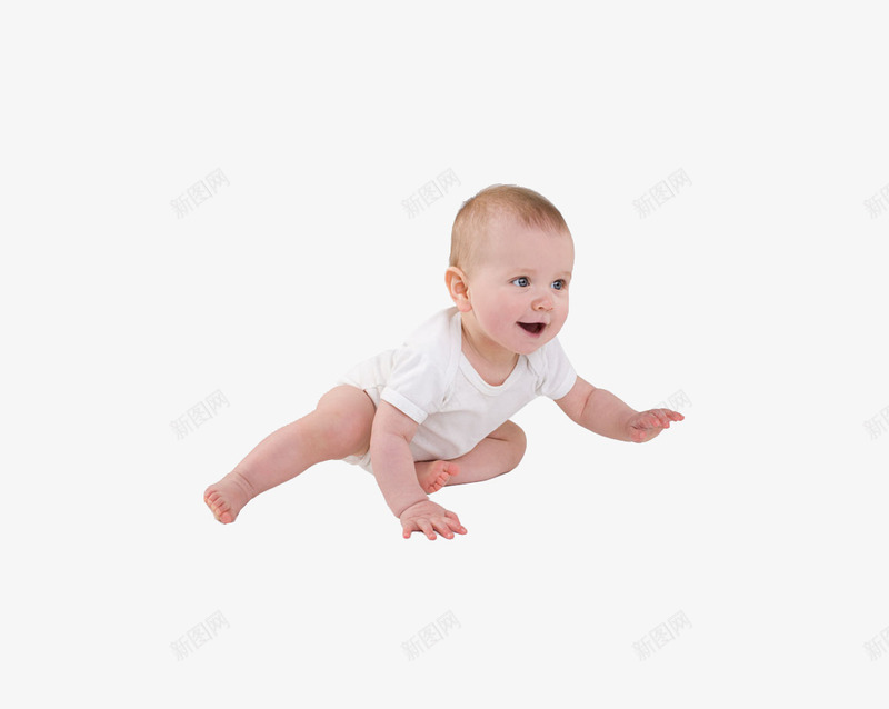 婴儿png免抠素材_新图网 https://ixintu.com 婴儿 笑嘻嘻的婴儿 趴着的婴儿