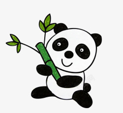 卡通小熊吗素材