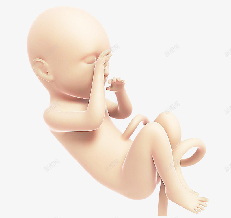 子宫里的胎儿png免抠素材_新图网 https://ixintu.com 小孩子 抹眼睛 母婴 胎儿