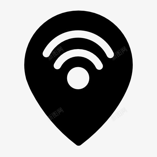 wifi信号符号图标png_新图网 https://ixintu.com wifi