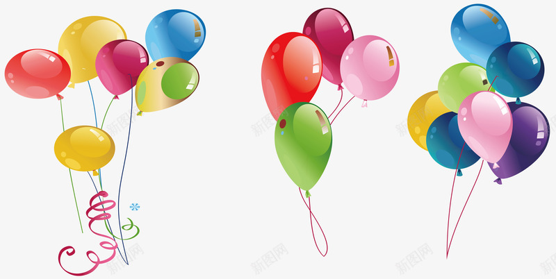 卡通儿童玩具气球png免抠素材_新图网 https://ixintu.com 儿童 卡通 气球 玩具