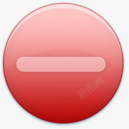 圆形常用按钮图标禁止图标