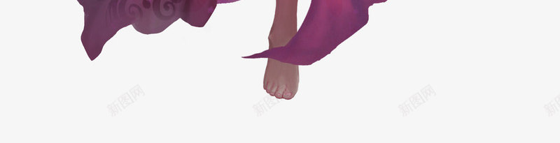 紫色性感漂浮人物服饰png免抠素材_新图网 https://ixintu.com 人物 性感 服饰 漂浮 紫色