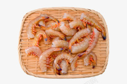 筛子里的生鲜虾筛子里的生鲜虾高清图片