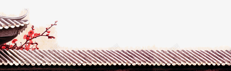 长长的围墙和红杏出墙png免抠素材_新图网 https://ixintu.com 中国古建筑 中国风 围墙 屋檐 红杏出墙
