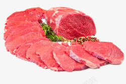 红色的牛肉脯美食高清图片
