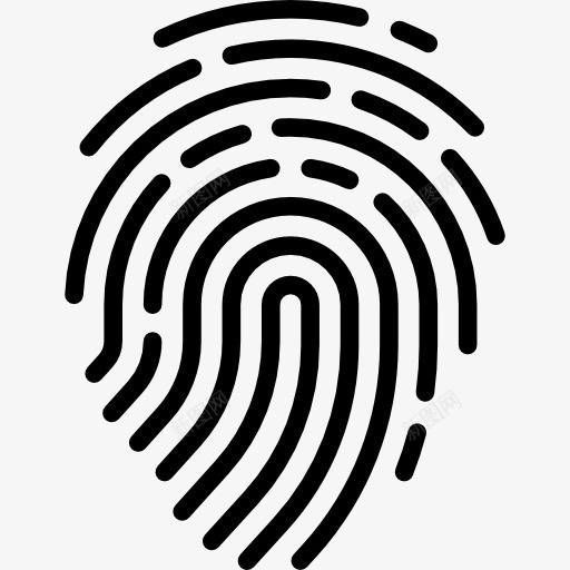 指纹图标png_新图网 https://ixintu.com 侦探 指纹 证据 识别