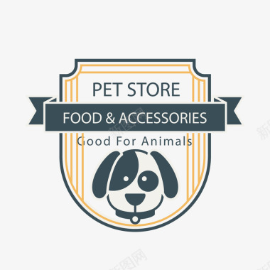宠物店logo图标图标