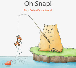 钓不到鱼的猫钓不到鱼的猫错误页面高清图片