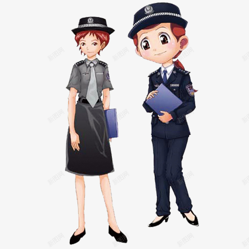 女警元素png免抠素材_新图网 https://ixintu.com png 元素 卡通 可爱女警察 女警 女警察卡通 档案 网络警察