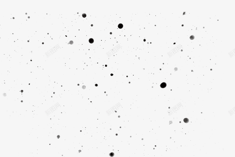 黑点漂浮png免抠素材_新图网 https://ixintu.com 实心小圆点 漂浮素材 黑点 黑点阵图