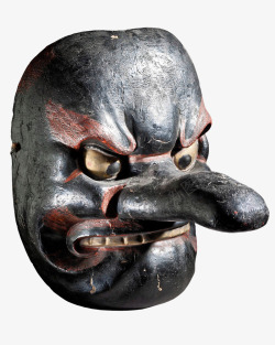 可怕的面具日本挂口罩面具实物图高清图片