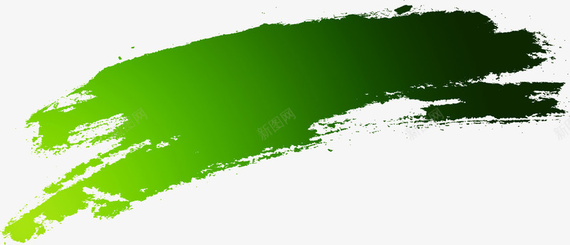 绿色艺术墨迹创意png免抠素材_新图网 https://ixintu.com 创意 墨迹 绿色 艺术