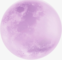中秋节粉色漂亮月亮素材