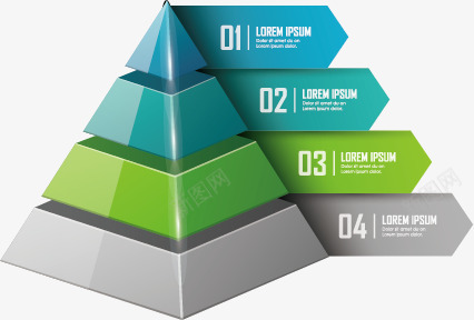 金字塔信息图表png免抠素材_新图网 https://ixintu.com PPT 信息 分类 创意 商务 图表 多彩 棱锥图 示意图 素材 统计 说明