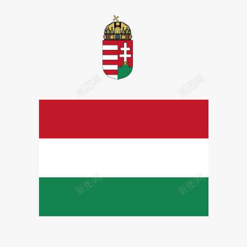 匈牙利国徽矢量图图标eps_新图网 https://ixintu.com 匈牙利 国家 国徽 国旗 图标 矢量素材 矢量图