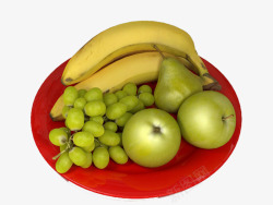 香蕉拼盘成熟的水果高清图片