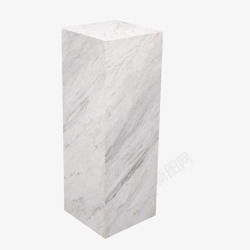 简洁石块白色简洁展台高清图片