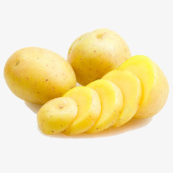 薯片设计新鲜土豆高清图片