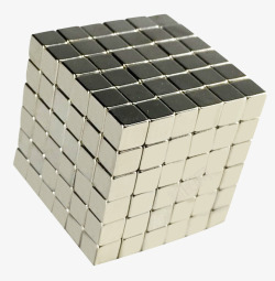 正方形磁铁吸铁石益智玩具积木块素材