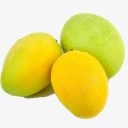 芒果露水水果素材