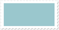 蓝色邮票框架素材