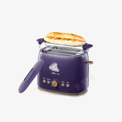 全自动热饮机烤面包机吐司片多士炉小熊高清图片