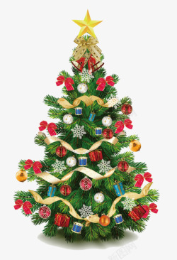 礼物树圣诞树礼物树高清图片
