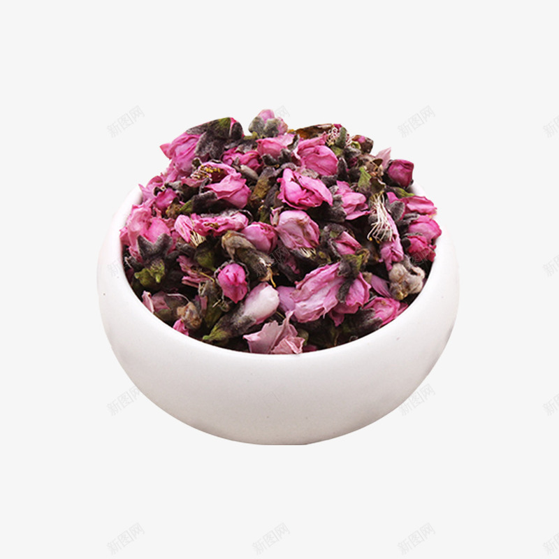 产品实物花草茶桃花茶png免抠素材_新图网 https://ixintu.com 优质 养生 养生茶 完整 桃花 桃花干 桃花茶 淡雅 清香 瓷碗 自然风干 花茶 花草茶 茶 茶饮品 饱满