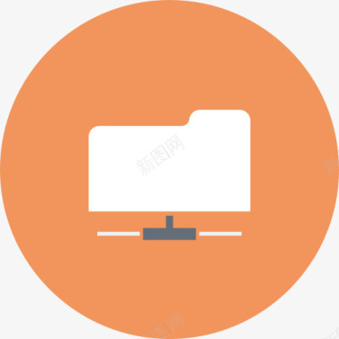 文件文件夹网络分享共享技术设备图标图标