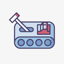 遥控抠图机械操作遥控器标图矢量图图标高清图片