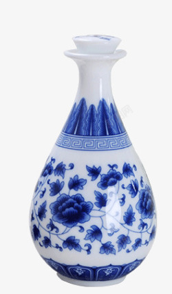 青花瓶子青花瓷瓶高清图片