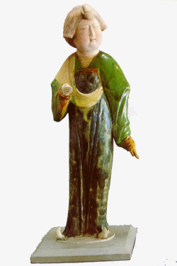 女人雕塑唐代女人高清图片