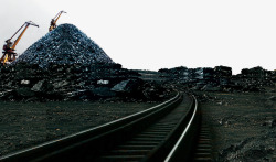 煤矿素材挖土机矿山高清图片