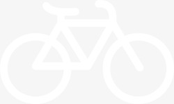 自行车大赛白色卡通单车矢量图图标高清图片