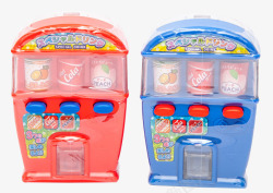 七彩糖果自动贩卖机儿童玩具自动彩豆糖果贩卖机高清图片