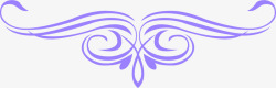 紫色高档花纹素材