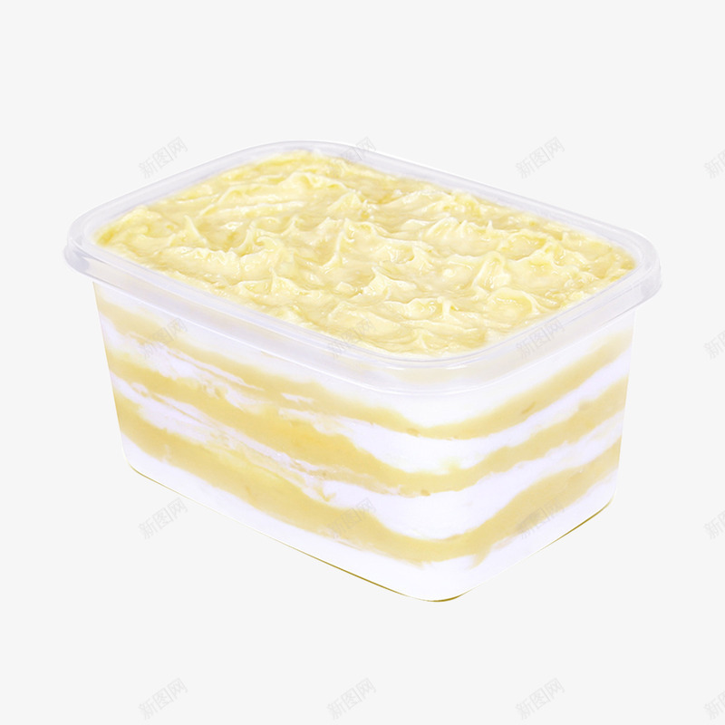 一盒美味的蛋糕png免抠素材_新图网 https://ixintu.com 千层蛋糕 奶油蛋糕 实物图 水果加工 美食设计 芒果千层蛋糕