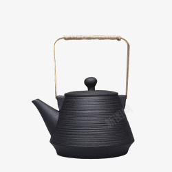 功夫煮茶器台湾功夫茶具火山石铜把烧水煮茶高清图片