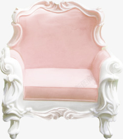欧式粉色少女风座椅素材