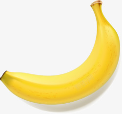 香蕉立体效果图矢量图素材