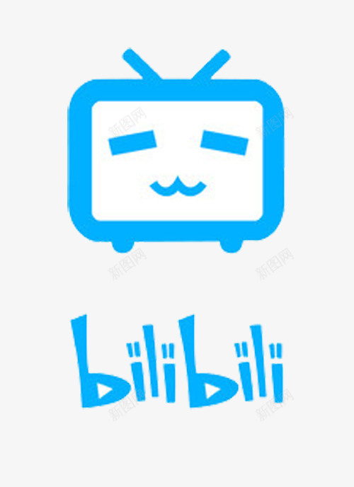 com bilibili b站logo bilibili 名称 哔哩哔哩 图标 蓝色小电视