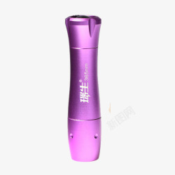 紫色荧光剂检测手电筒素材