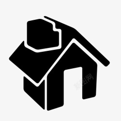 小房子icon小房子网页icon图标高清图片