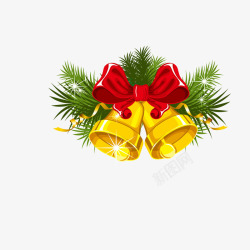 古典松树诞节日圣诞饰物高清图片