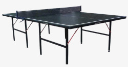 高档可折叠乒乓球台乒乓球桌图高清图片