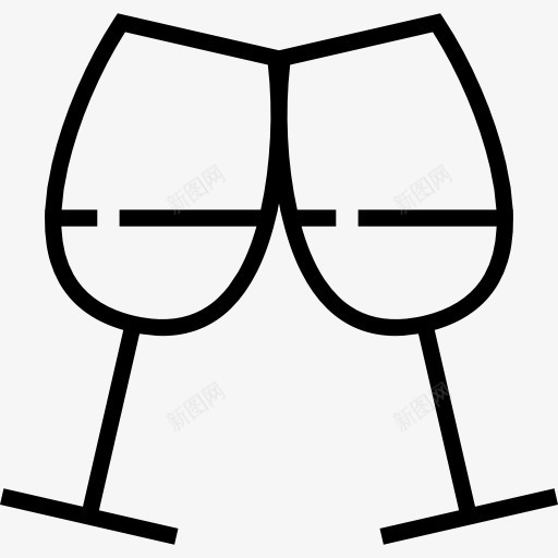 烤面标图标png_新图网 https://ixintu.com 烤面包 生日派对 眼镜 聚会 酒 酒简笔画 食品