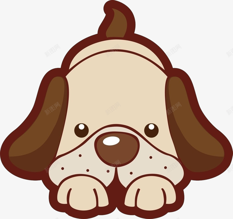 小狗狗图案卡通可爱小狗png免抠素材_新图网 https://ixintu.com 卡通 卡通图案 可爱 可爱狗狗 小狗素材 狗素材