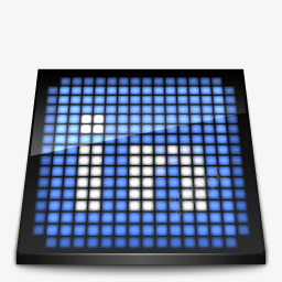 LEDsocialicons图标png_新图网 https://ixintu.com linkedi linkedin
